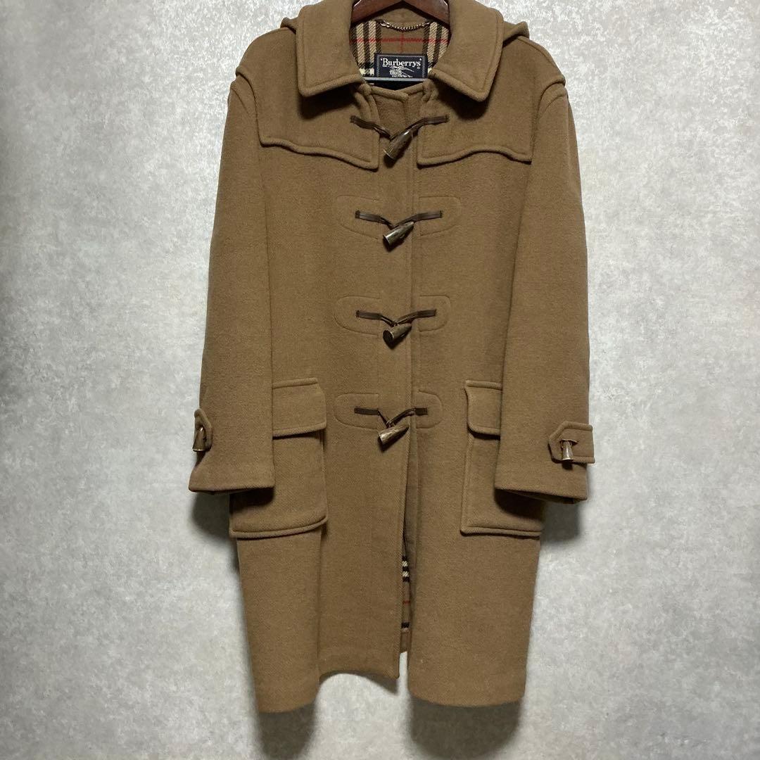 【美品】BURBERRY バーバリー　ダッフルコート　ユニセックス　ブラウン
