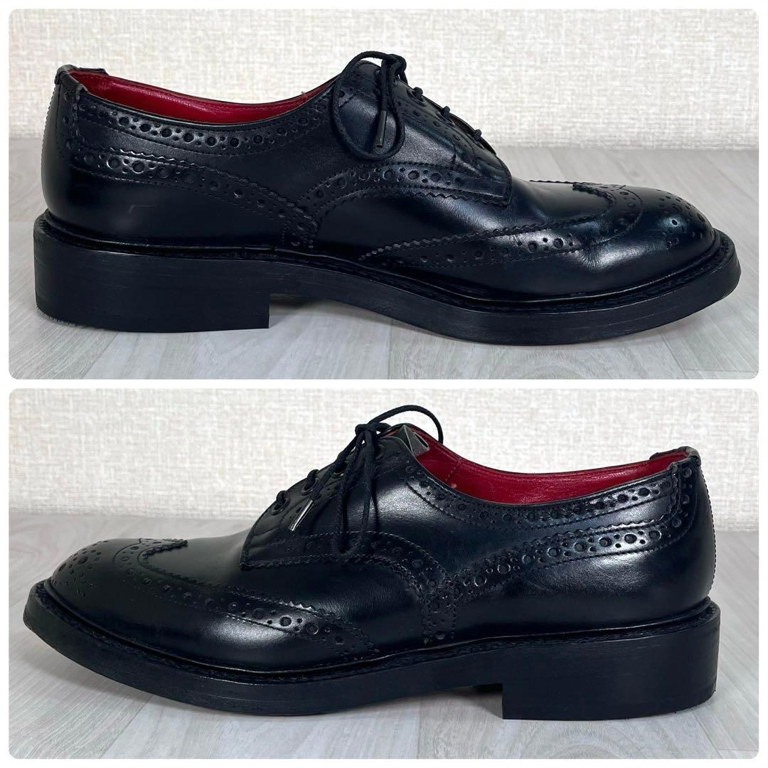 【美品】トリッカーズ　バートン 革靴　ウィングチップ　8.5　UR別注モデル