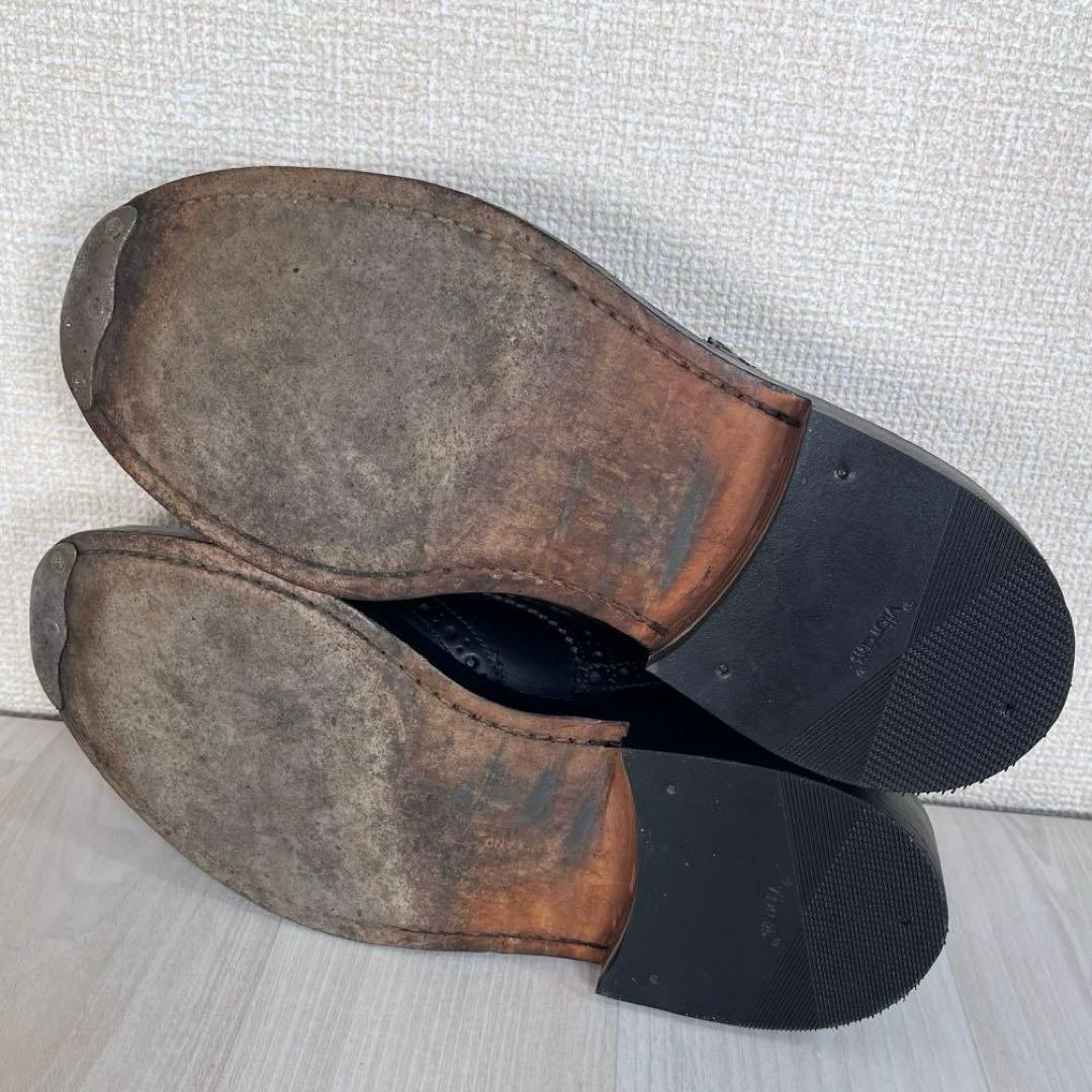 【美品】トリッカーズ　バートン 革靴　ウィングチップ　8.5　UR別注モデル