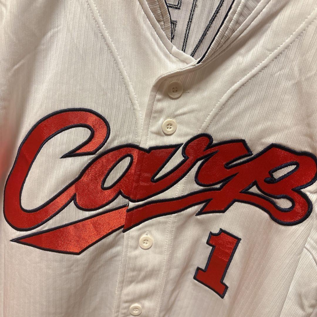 広島東洋カープ　前田智徳　旧ハイクオリティユニフォーム（ホーム）Ｏ（XL）