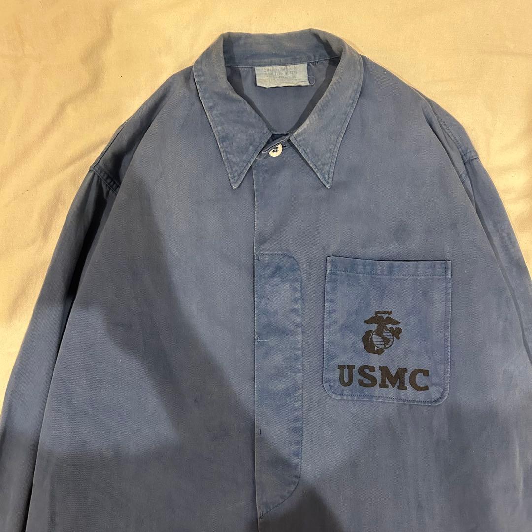 米軍 USMC フードハンドラージャケット FOOD HANDLER 後染め