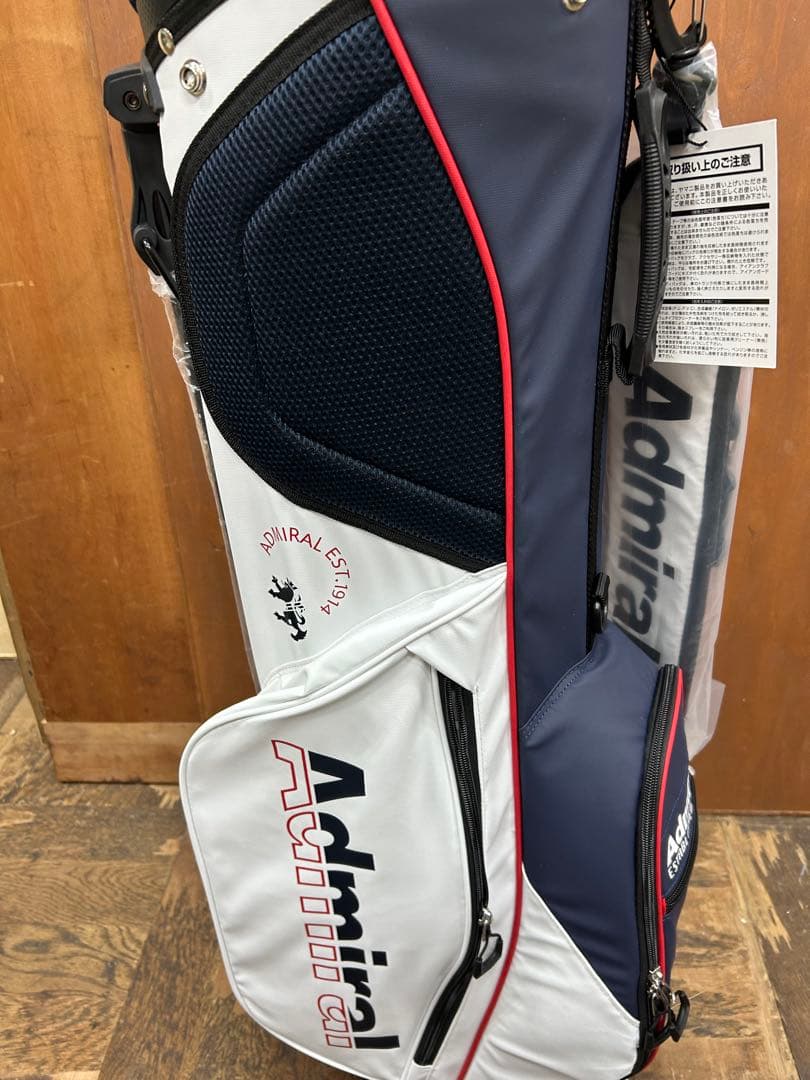 キャディバッグ　アドミラル　未使用