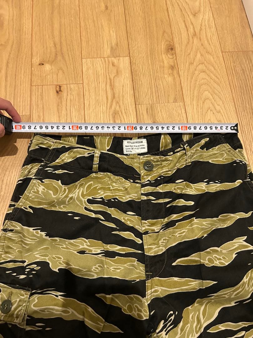 美品　リアルマッコイズ　タイガーカモ　カーゴ