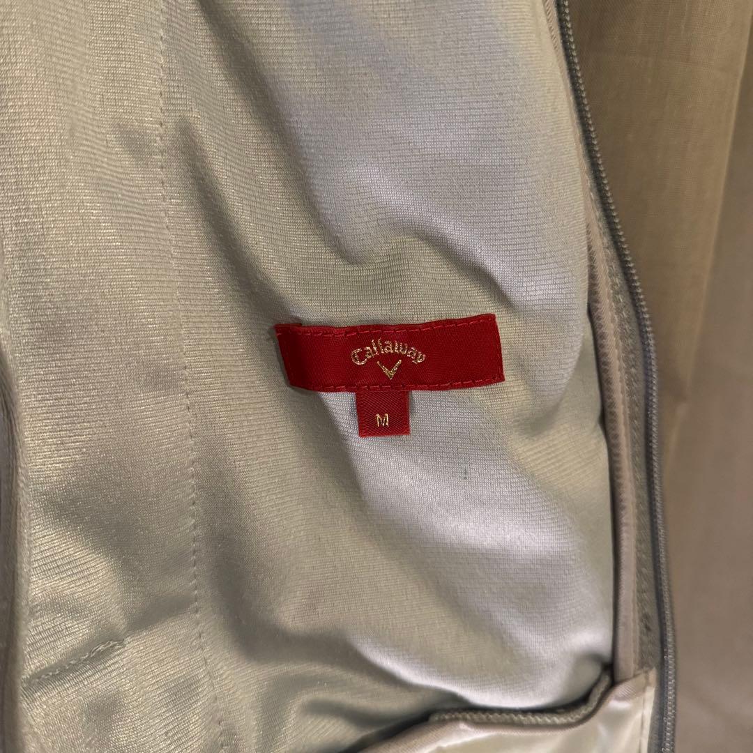 キャロウェイレッドレーベルスターストレッチヘリンボーンジャカード2wayブルゾン