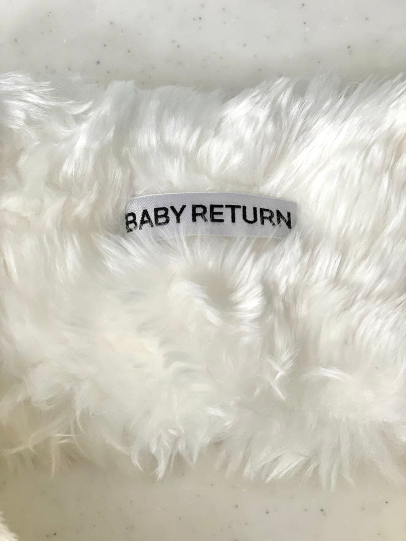 [超美品] Baby Return ふわふわ　ネコマフラー　ベイビーリターン