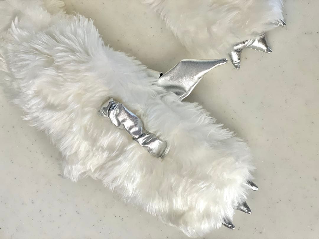 [超美品] Baby Return ふわふわ　ネコマフラー　ベイビーリターン