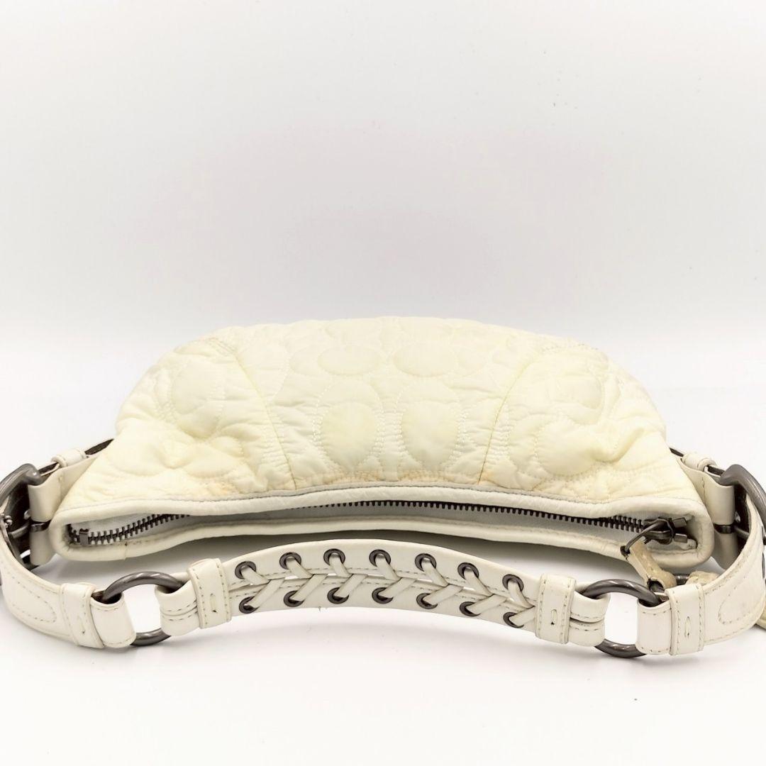 Y2K COACH　 コーチ　ワンショルダー　バッグ　白