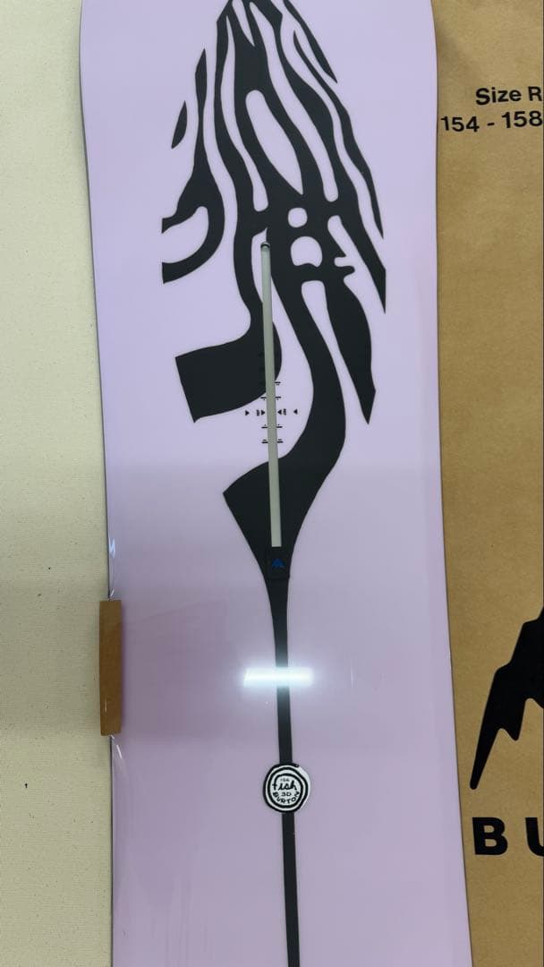 BURTON Fish 3D ディレクショナルFlat Top 156