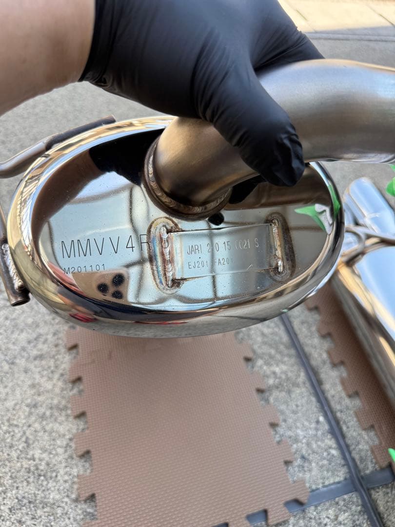 STI パフォーマンスマフラー (低背圧)(VA系)