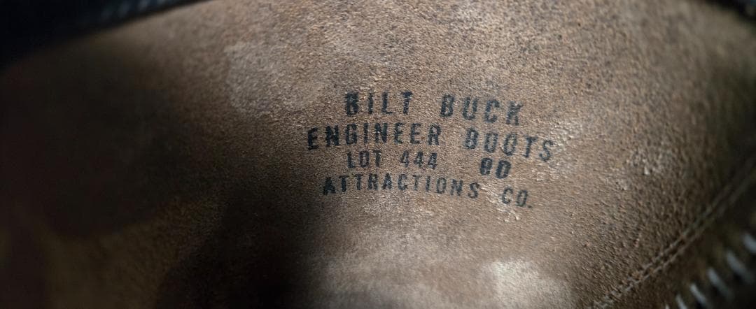 【美品】BiltBuck Engineer Boots Lot.444 US8