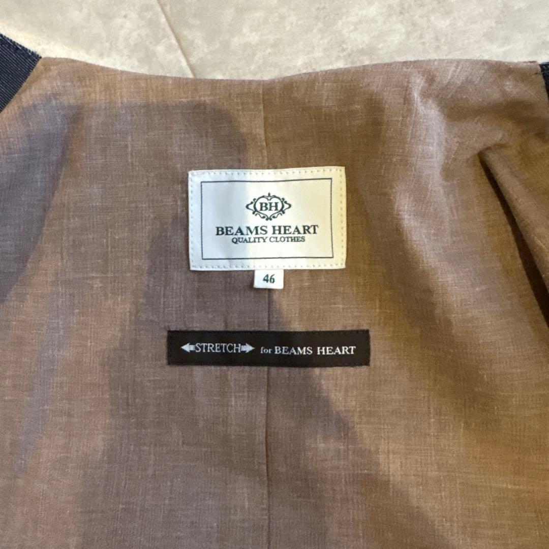 Beams Heartスーツジャケットとベスト セット