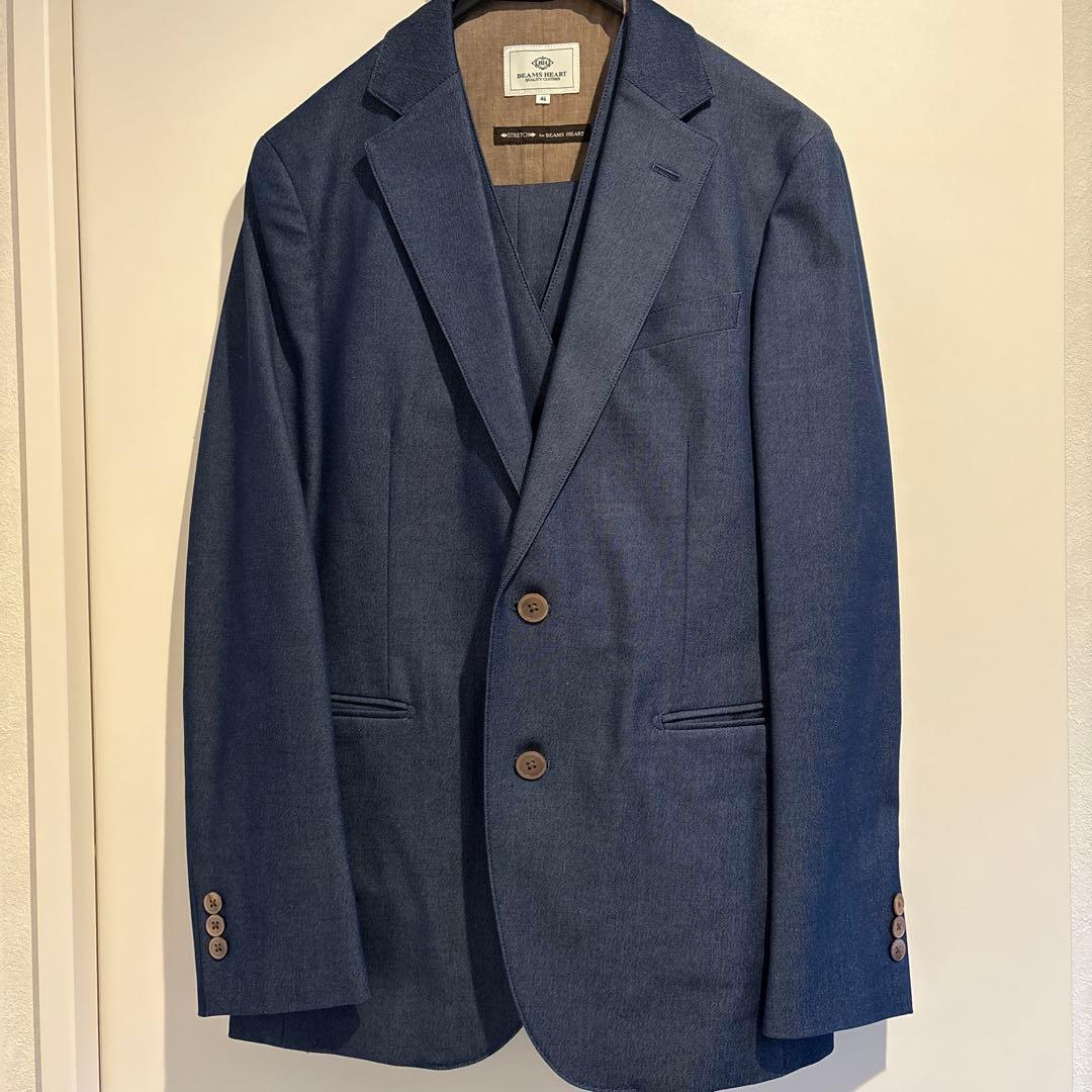 Beams Heartスーツジャケットとベスト セット