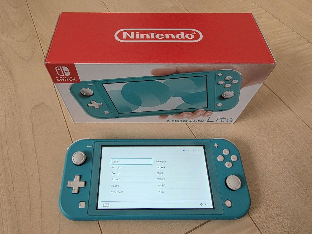 Nintendo Switch Lite ターコイズ 本体 箱あり
