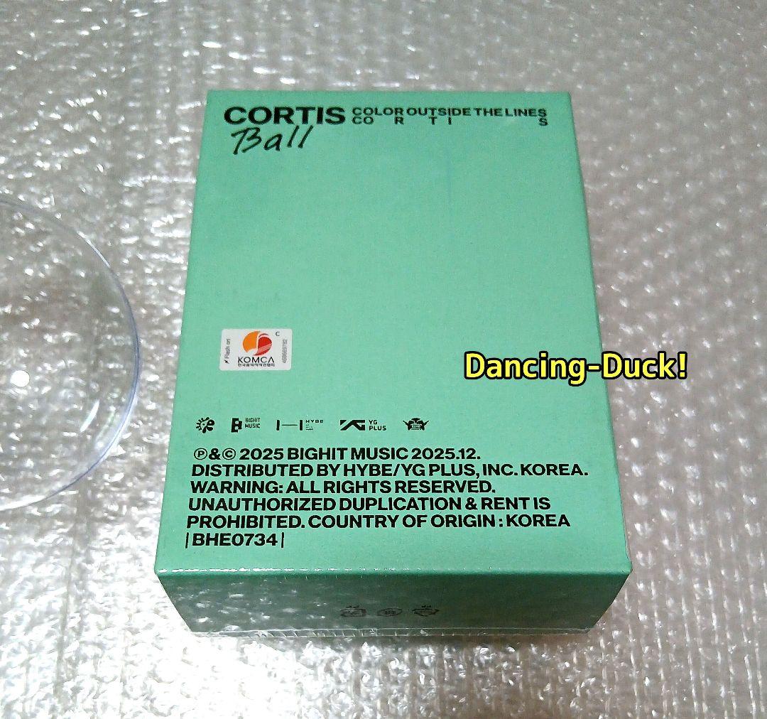 新品未開封 Ball ver 1個 CORTIS アルバム CD ケース付き