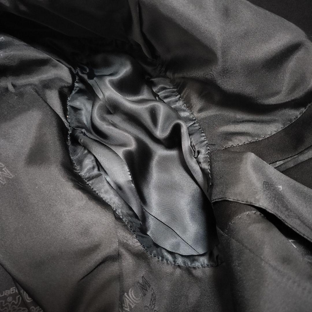 【美品】MCMエムシーエム スーツ セットアップ ブラック BB8 2XL