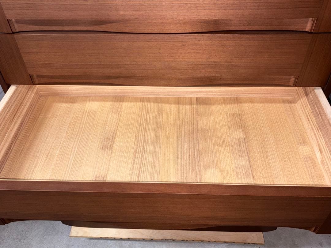 ☆GF237【中古品】 府中家具 7段ハイ チェスト　幅108.4cm　整理収納