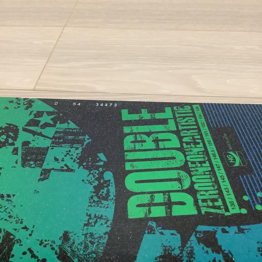 083 011 ダブル　DOUBLE 154メンズ グラトリ スノーボード