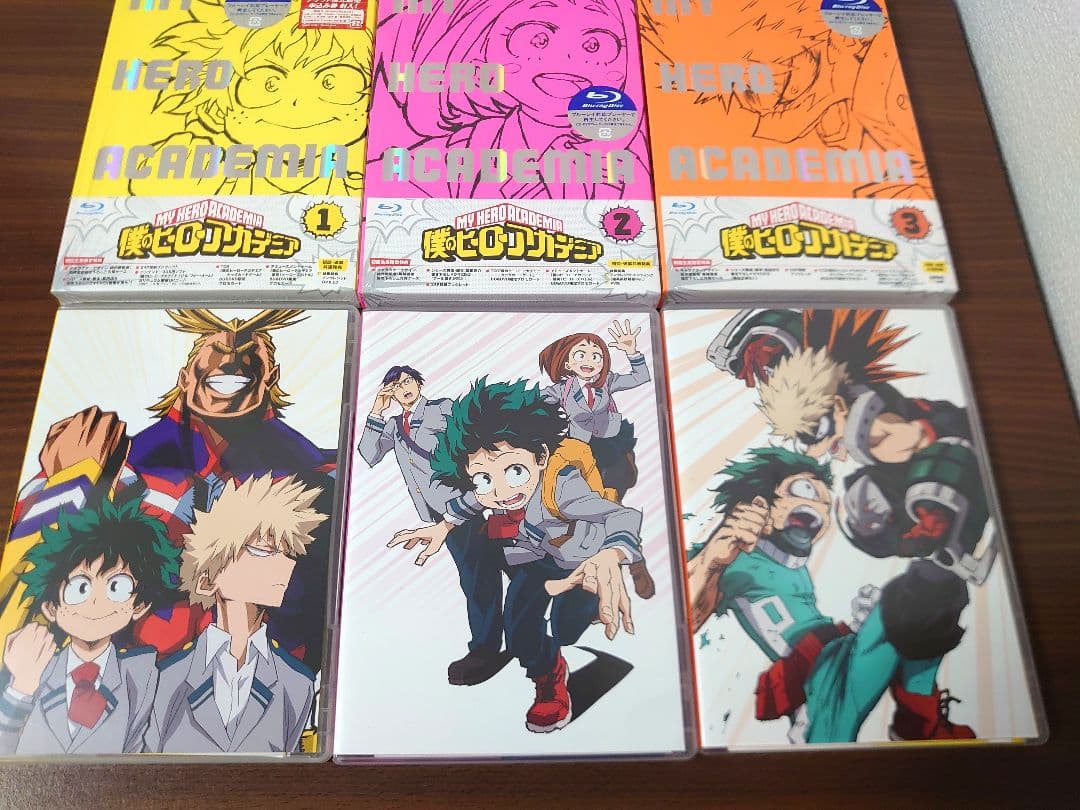 未開封あり/ヒロアカ 1期 全巻セット【Blu-ray】