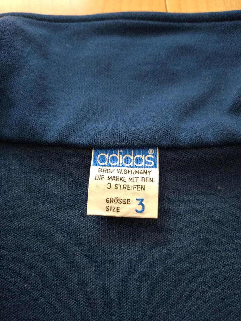 adidas 　西ドイツ製　トラックジャケット　デサント製