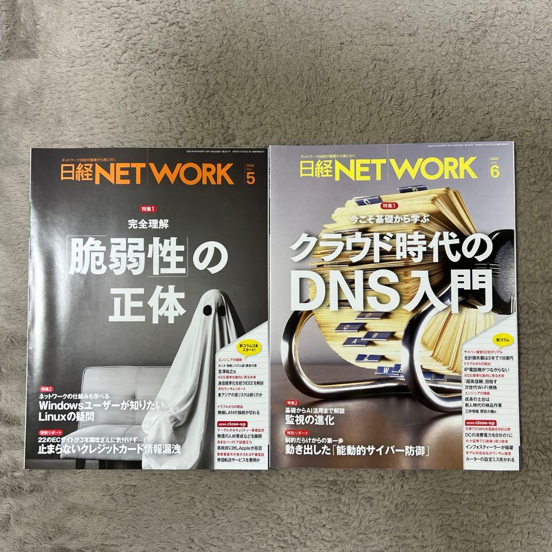 (専用)日経 NET WORK 7冊セット+おまけ1冊