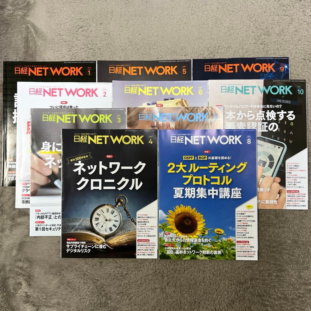 (専用)日経 NET WORK 7冊セット+おまけ1冊