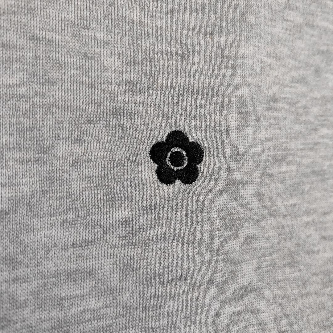 専用です　マリクワ　ロゴ刺繍 裏起毛スウェット　グレー・ブラック2点セット　新品