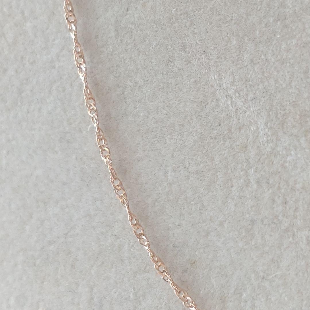 K18 ピンクゴールド　18金　40センチ　ネックレス　新品