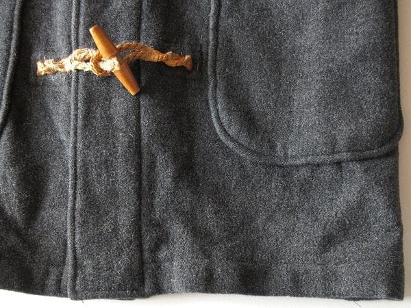 希少 USA製 ビンテージ ラルフローレン ウールメルトン ダッフルコート XS