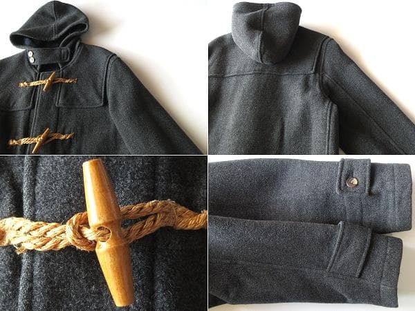 希少 USA製 ビンテージ ラルフローレン ウールメルトン ダッフルコート XS