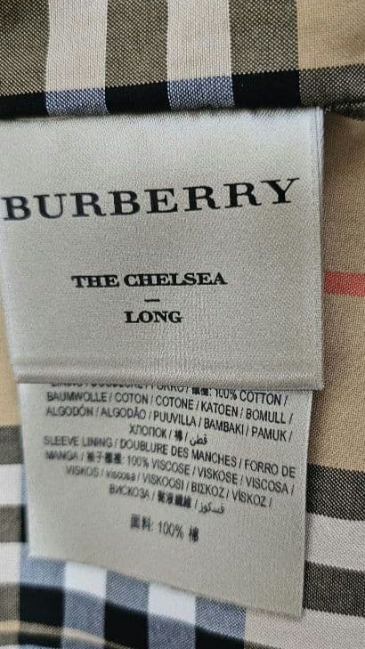 美品★【バーバリー☆トレンチコート☆チェルシー】★サイズUK 8