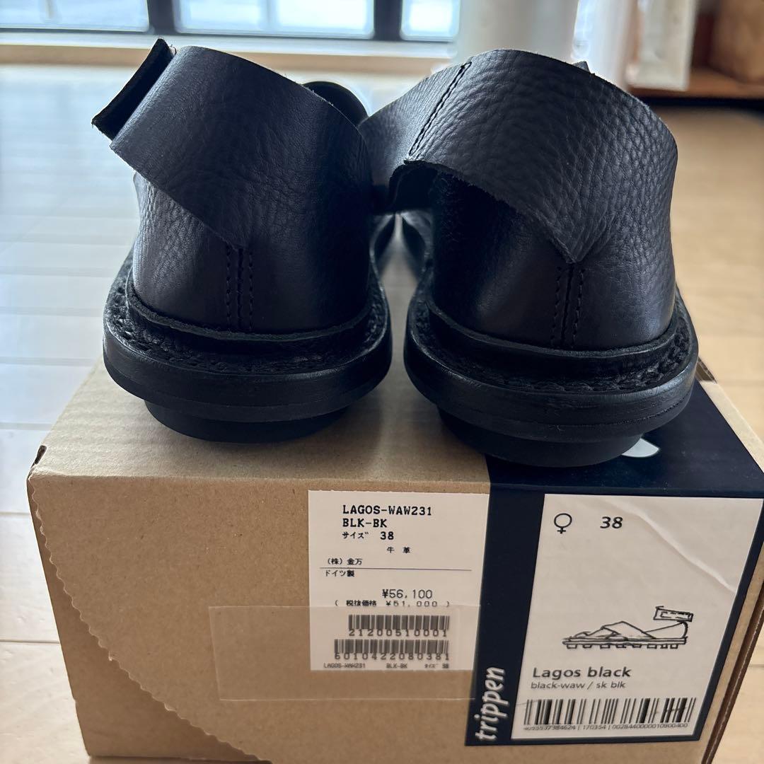 新品　トリッペン　trippen サンダル　38