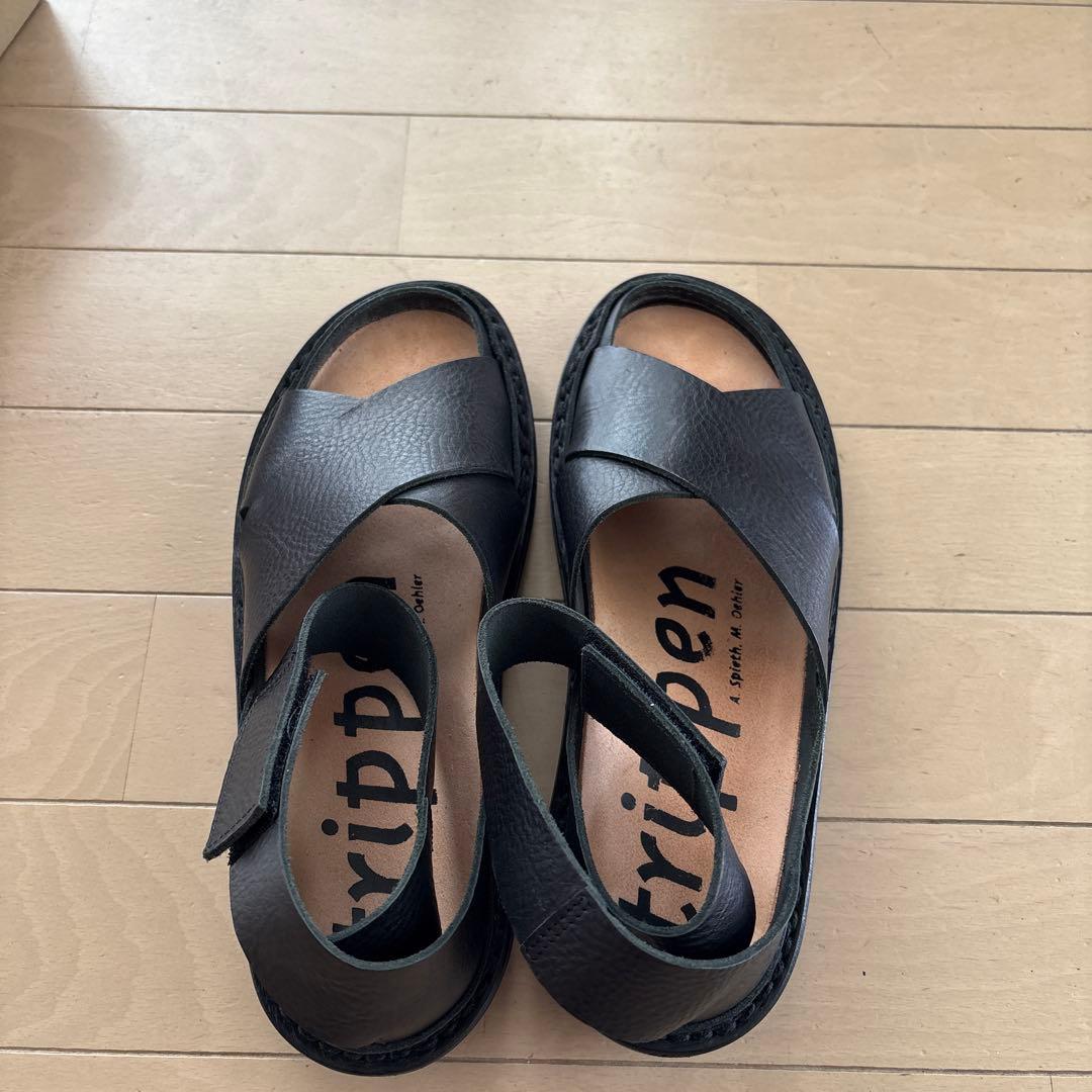 新品　トリッペン　trippen サンダル　38
