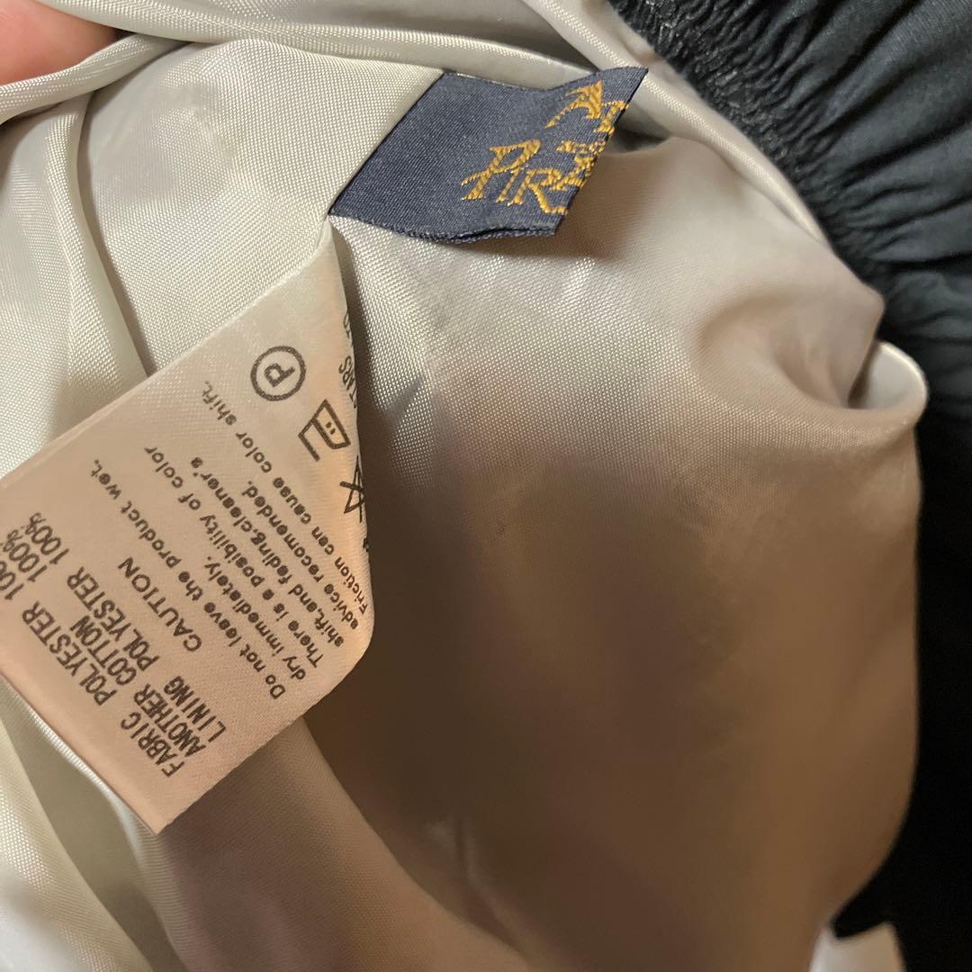 スタンドカラーワンピース