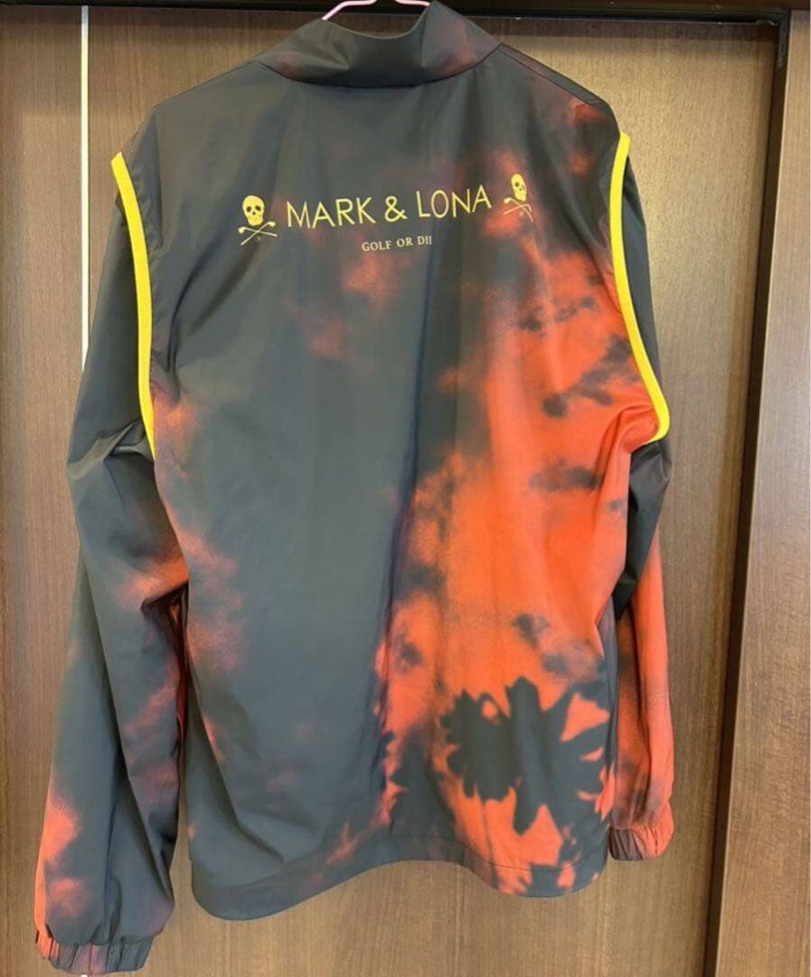 MARK & LONA スカル　ナイロンジャケット サイズ50