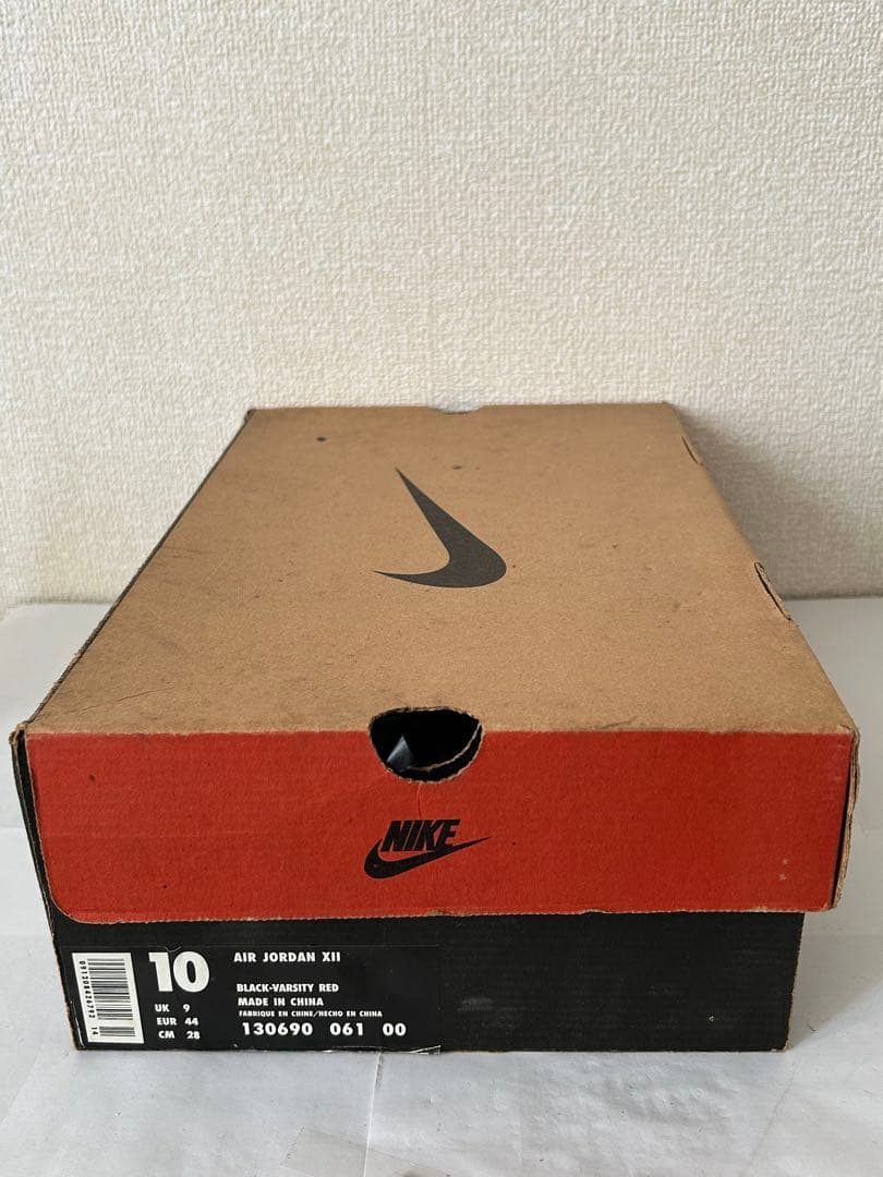 Air Jordan 12 ブラック/レッド