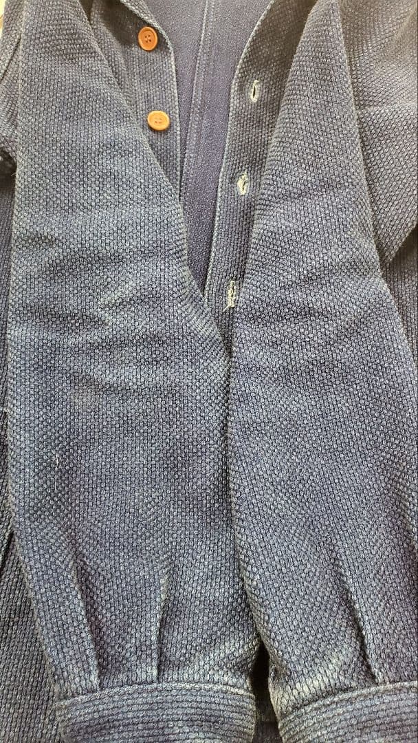 桃太郎ジーンズ　刺し子 フレンチ ワークジャケット