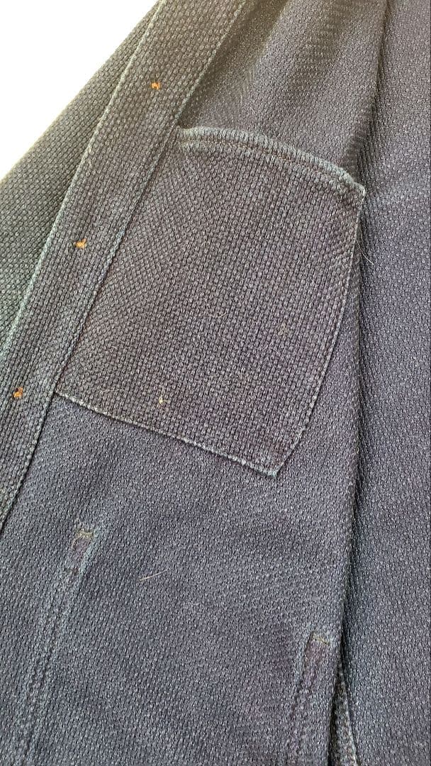 桃太郎ジーンズ　刺し子 フレンチ ワークジャケット