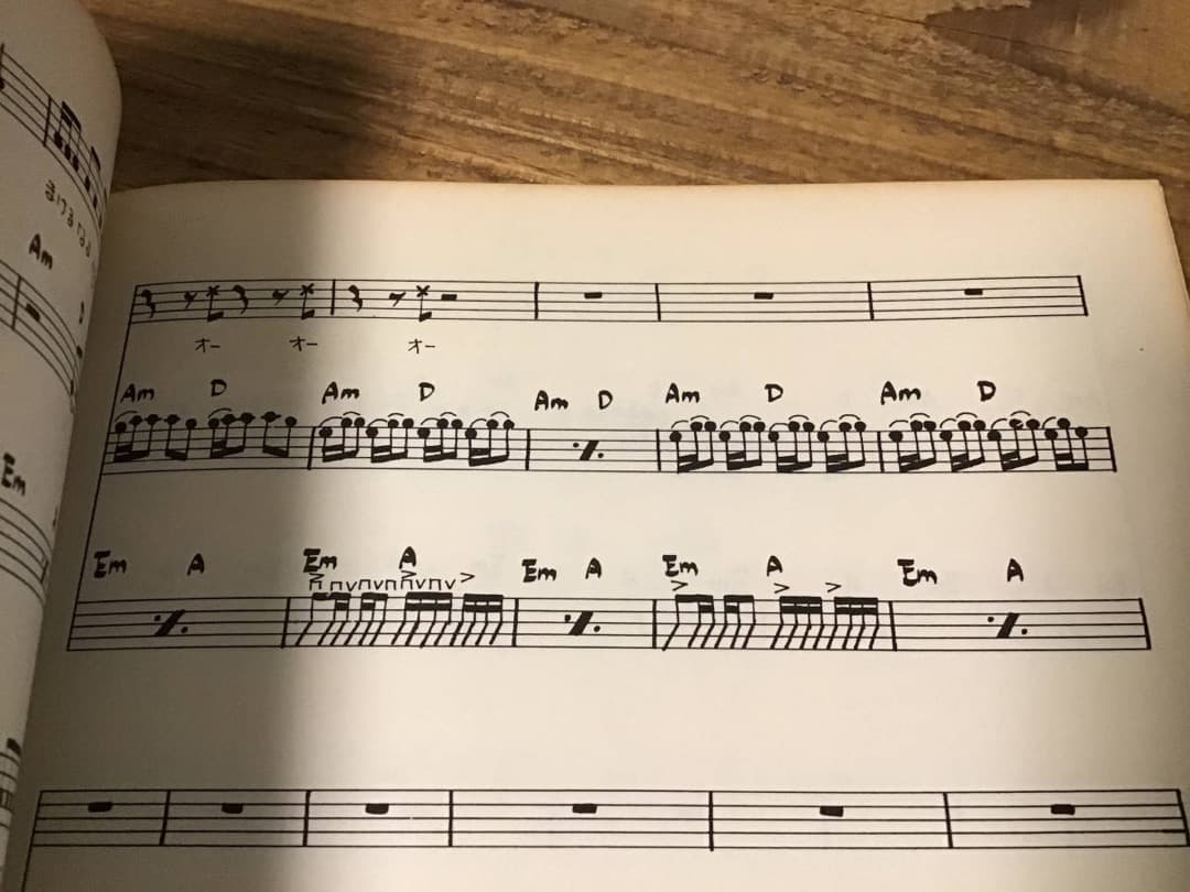 ★楽譜/遠藤賢司/KENJI/フォークソング/ギタースコア