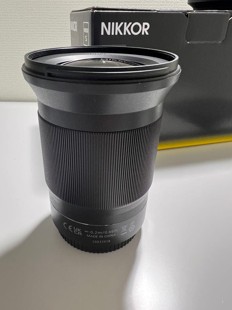 【新品同様】NIKKOR Z 20mm f/1.8 S