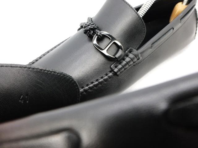 ◆HERMES◆約18万円◆アレッサンドロ/モカシン/ローファー/スニーカー/