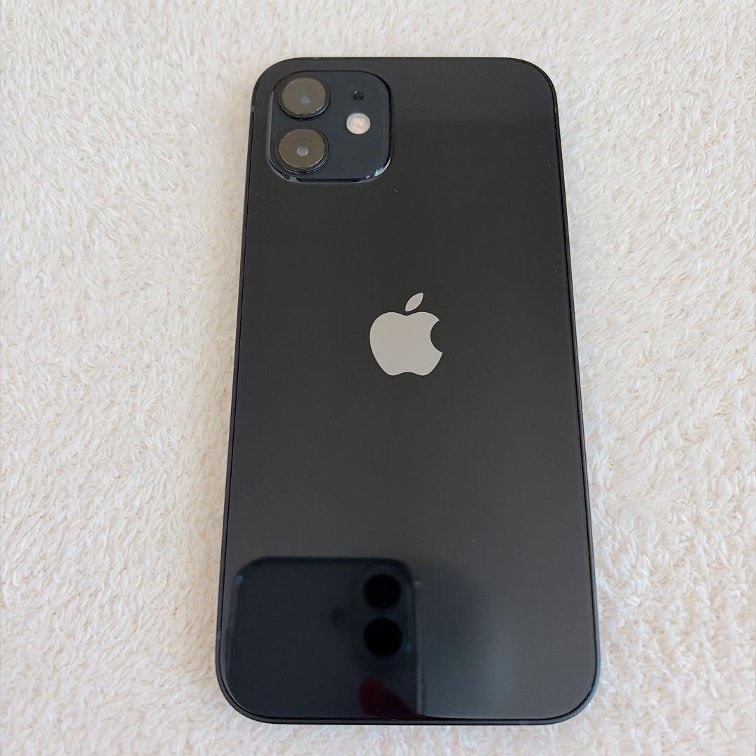 美品☆iPhone12 64GB ブラック 本体｜動作確認済｜初期化済