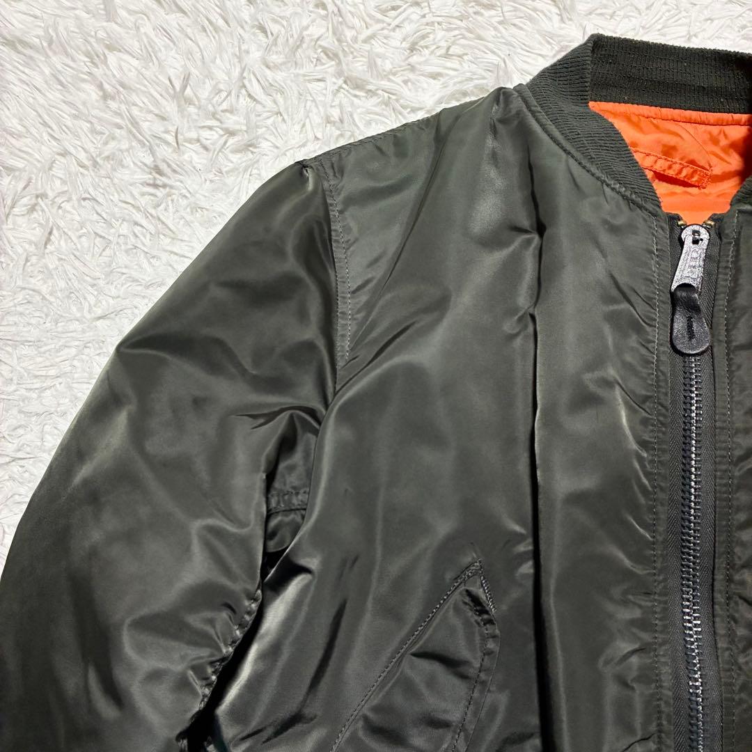 USA製【アルファインダストリーズ】MA-1フライトジャケット Mサイズ