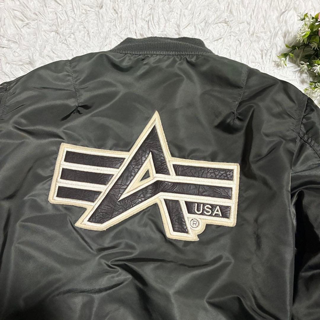 USA製【アルファインダストリーズ】MA-1フライトジャケット Mサイズ
