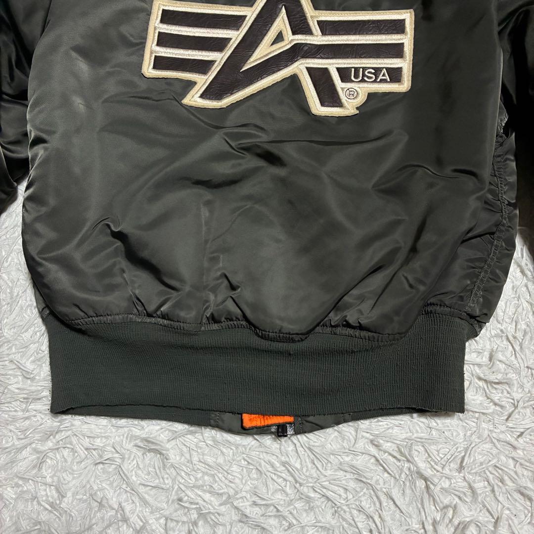 USA製【アルファインダストリーズ】MA-1フライトジャケット Mサイズ