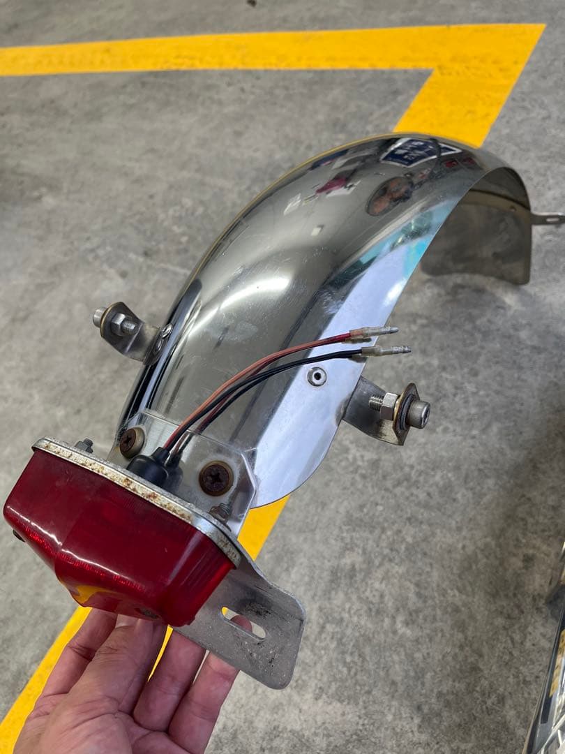 ヤマハ　SR用　ペイトンプレイスプレイスショートフェンダー前後セット