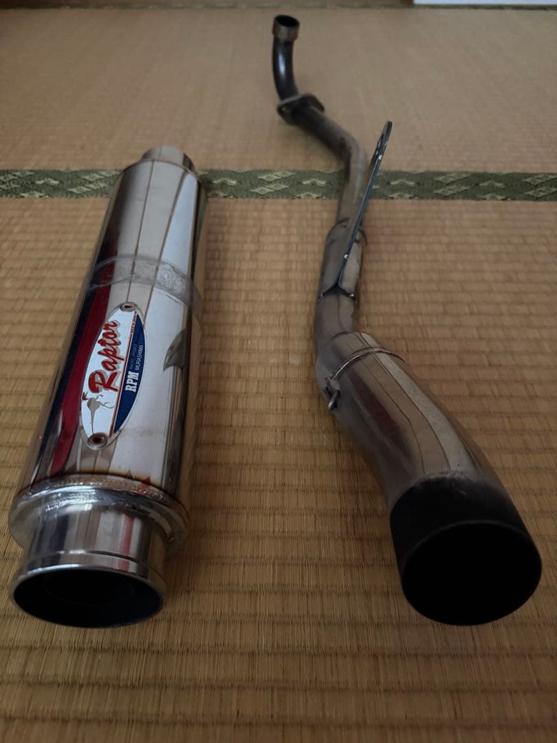 アールピーエム (RPM) フルエキゾーストマフラー 80D-ラプター