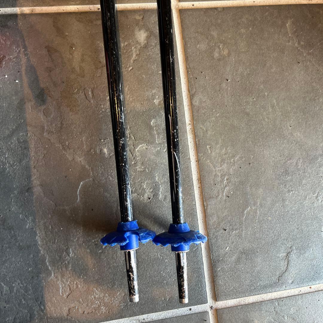 ATOMIC スキー板 110cm／KAZAMA ストック セット