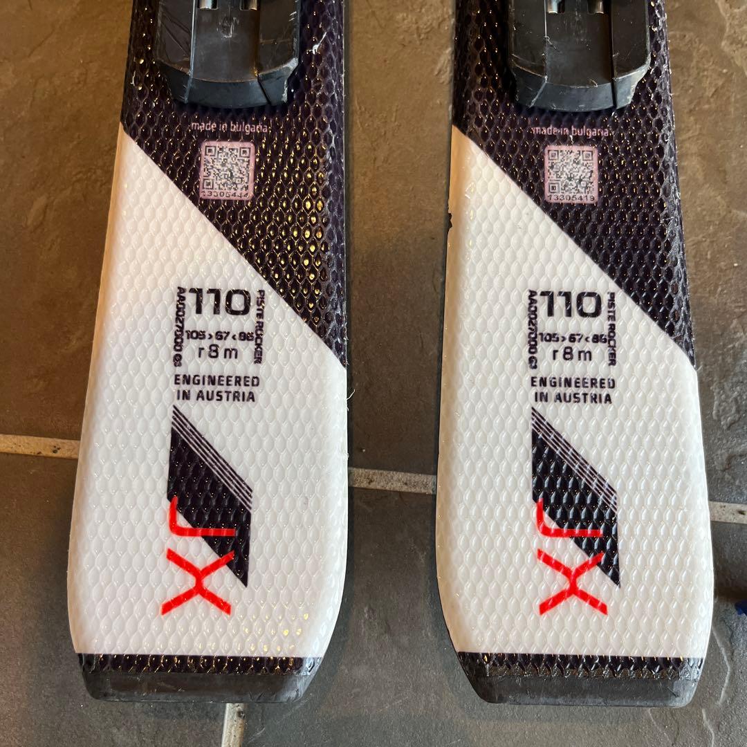 ATOMIC スキー板 110cm／KAZAMA ストック セット