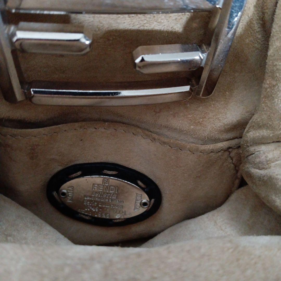 レア　フェンディ　ヴィンテージ　がま口　チェーンバッグ