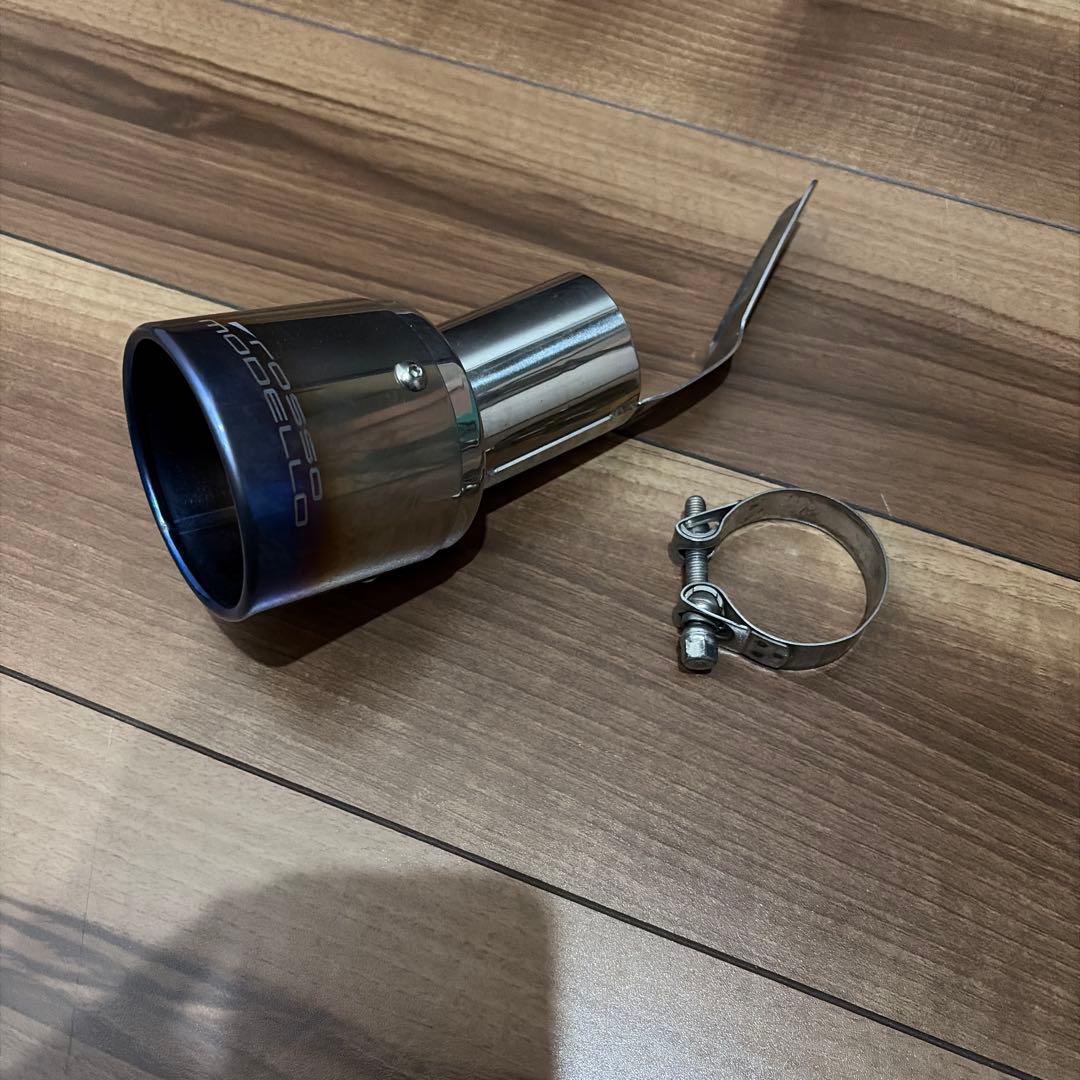 ジムニー JB64W ロッソモデロ　マフラーカッター